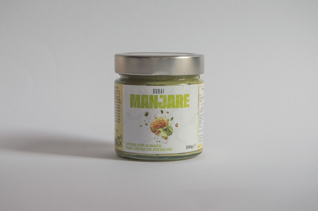 Manjare Dubái - Crema de Pistacho dulce con Kunafa